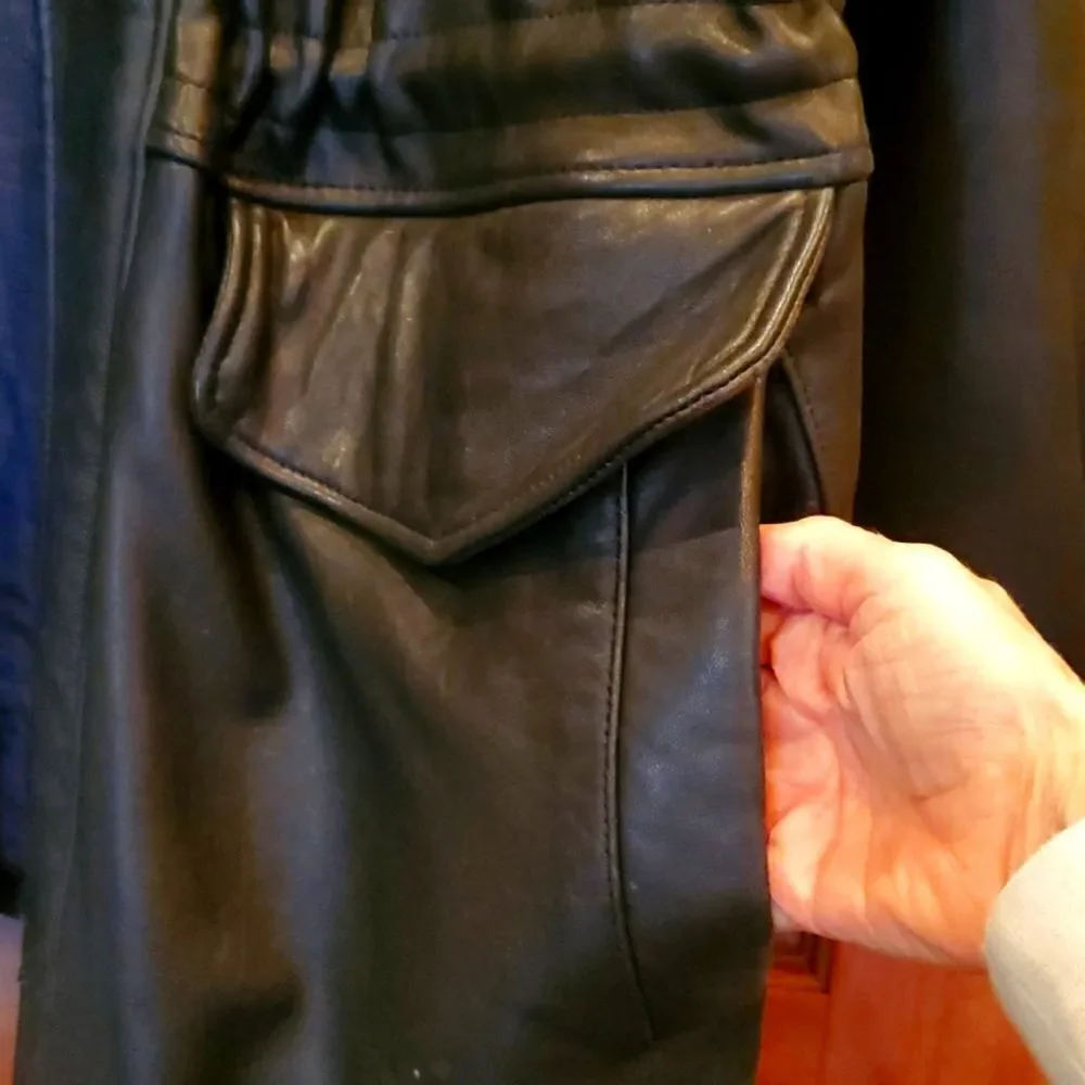 J.Park Collection Mens Leather Jacket! Size L Excellent Condition!